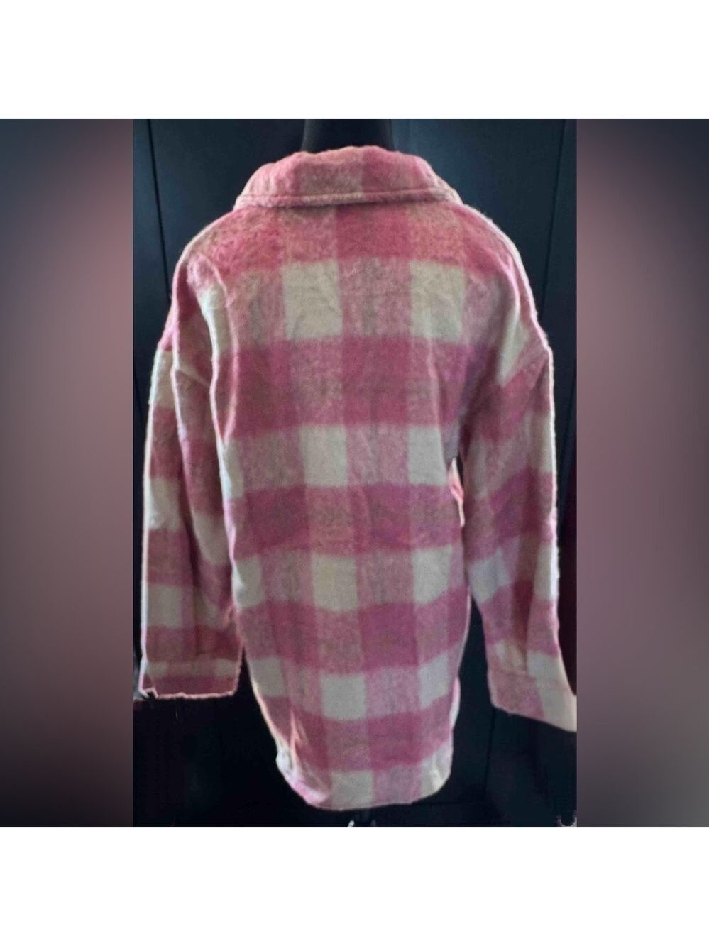 NWT Women’s Plaid jacket Size Medium - Picture 3 of 7